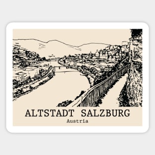 Altstadt Salzburg - Austria Sticker